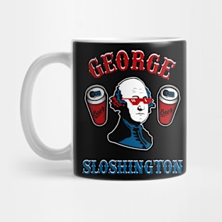 George Sloshington Fourth of July President USA Mug